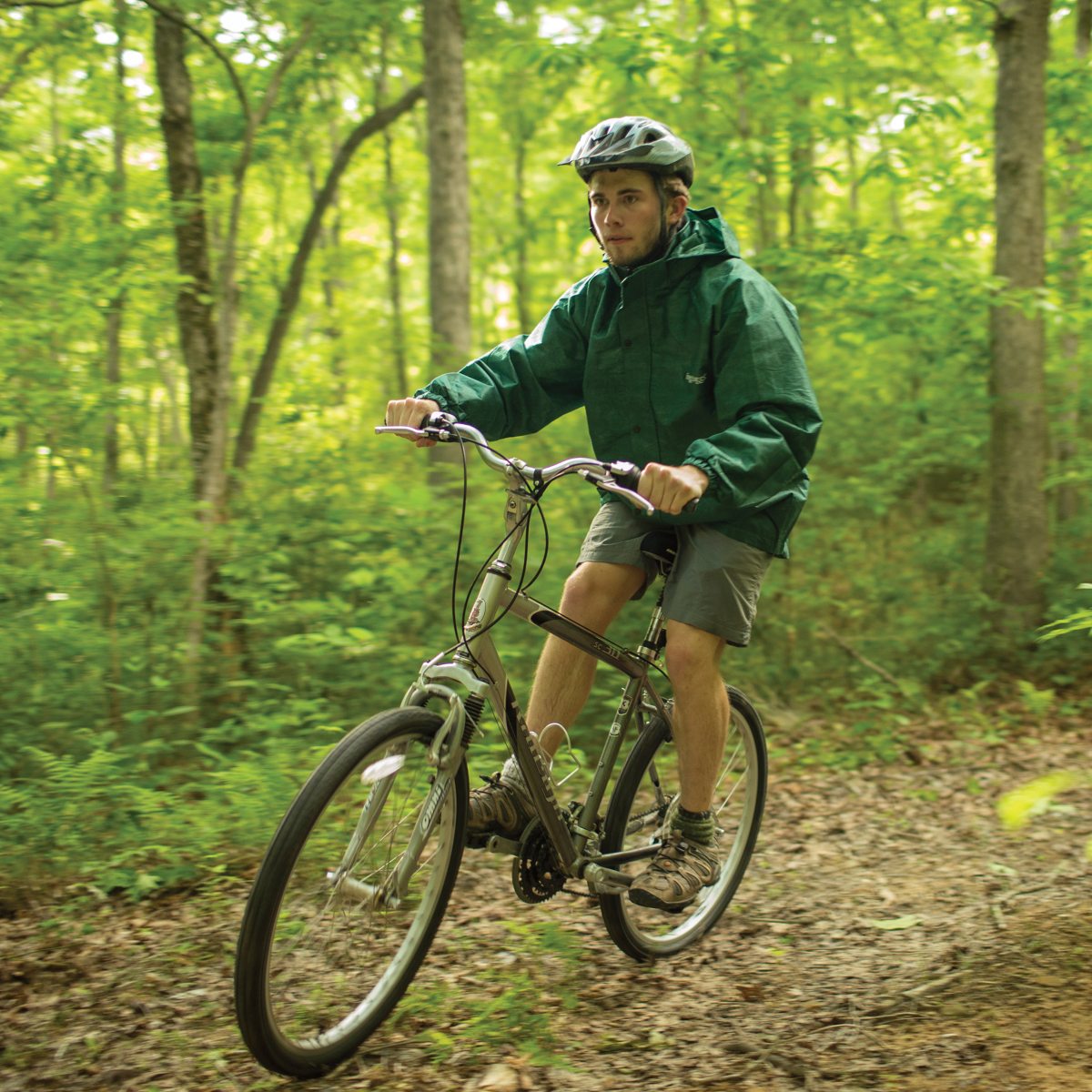 Cycling-Marketing cycling in the woods