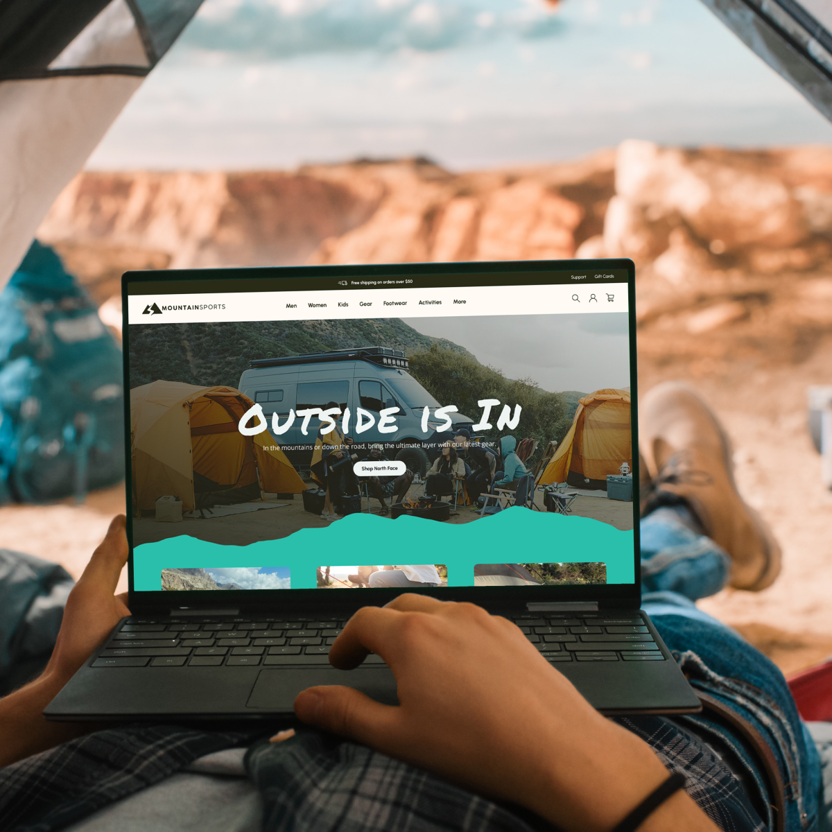 KnivesTools-Analytics laptop and website