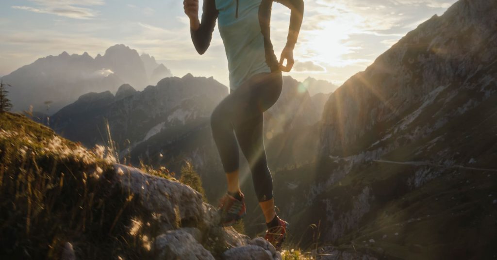 girl hiking