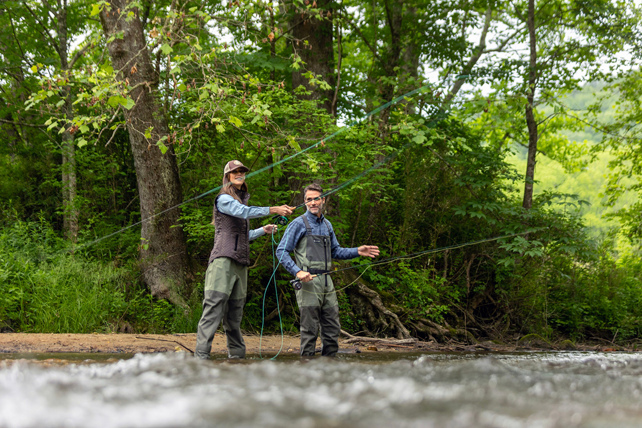 Fly fishing