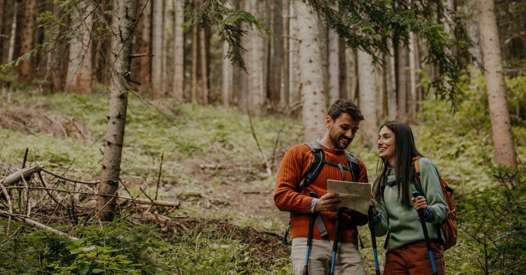 People in nature